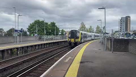 SWR class 444 002 leaving at Poole