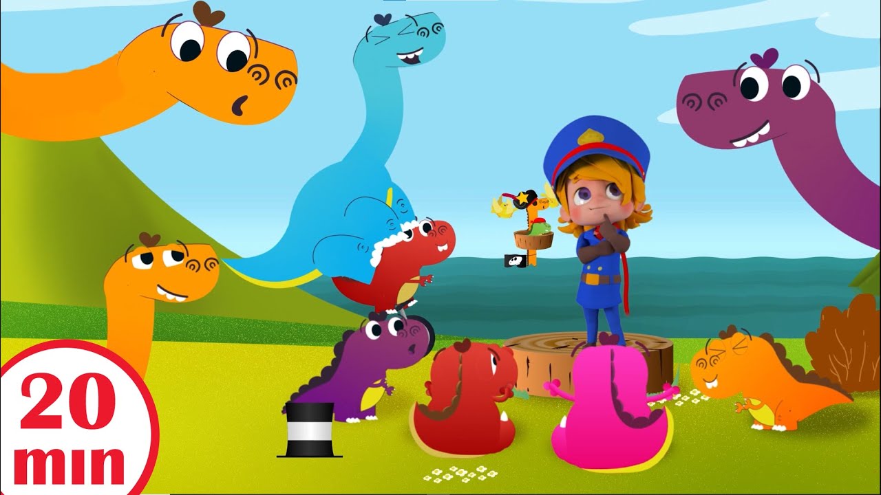 5 Deditos - Contar de 1 a 5 - Canciones Educativas Ololo Bebe