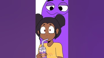 Grimace Shake dance| AMANDA THE ADVENTURER ANIMATION #amandatheadventurer #grimaceshake #shorts