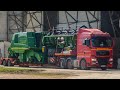 Agrokéz Kft John Deere WTS 9660 kombájn Szállítás/Transport 2020