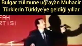 1989 Turgut Özal İkti̇dardeyken Tayyi̇p Erdoğanin Göçmenler İle İlgi̇li̇ Konuşmasi