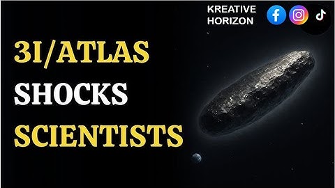 3I/ATLAS: The Alien Comet Passing Through Our Solar System 🌌 | Everything You Need to Know