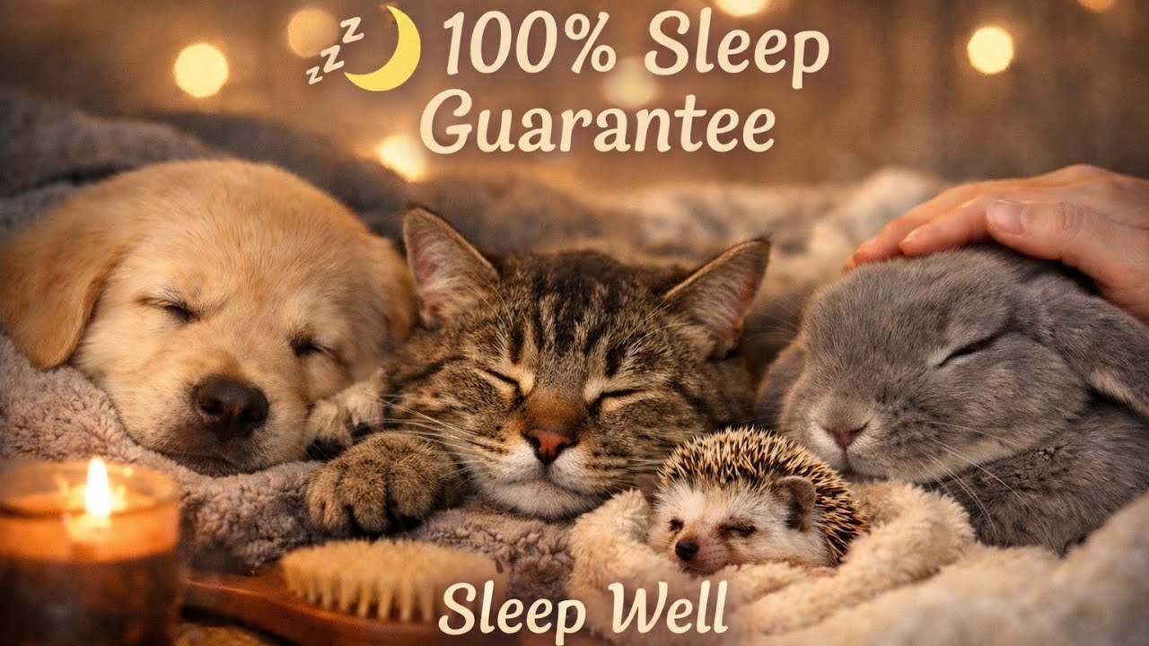 Fall Asleep in Minutes 💤 | Cute Animal ASMR | Sleep Well Tonight