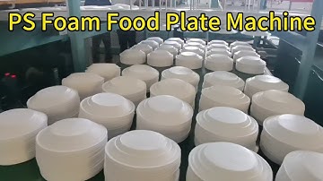 Single robot-arm PS foam lunch box plate dish tray making machine Ellie WhatsApp :  +8613780912769