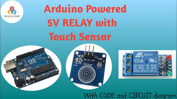 Arduino Powered 5V Relay with Touch Sensor || VIKRAM TECH
