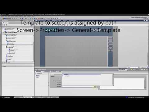 HMI programming tutorial TIA Portal - 2. Basic work with screens (Part 1/3)