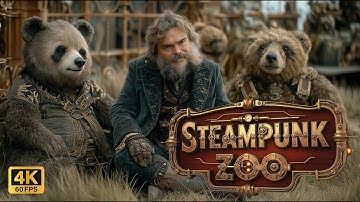 LOVE FASHION + ROBOTS: 19th Century Steampunk Sci-Fi Zoo | Cinematic AI Art Short Film | Microfilm