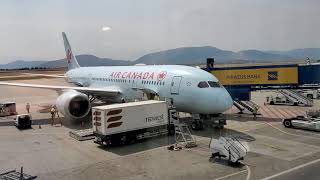 Toronto to Athens I Flying after lockdown l Air Canada Flight AC825