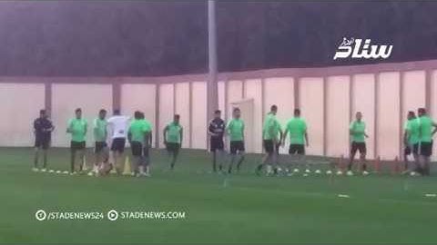 تدريبات عناصر المنتخب الوطني اليوم بالمركز التقني سيدي موسى