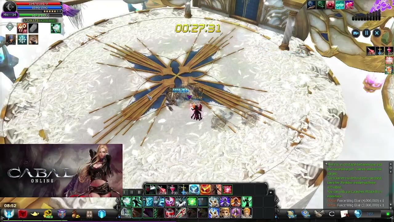 CABAL ONLINE EU - New Update DMG Check on some Dungeons