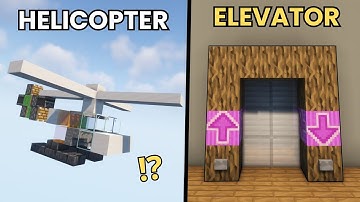 Minecraft: 5+ Easy Redstone Build Hacks & Ideas!