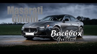 Sports Performance Maserati Ghibili backbox gutted and resonator delete