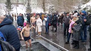 Ice Hole Bathing Cold Water Swimming Winter Epiphany Baptism 2022 V2