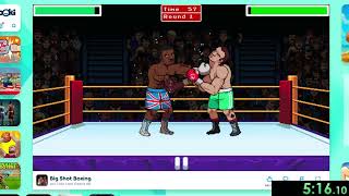 Big Shot Boxing World Champion Novice (Web) speedrun: 12:26