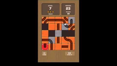 Unroll Me Medium Level 7 Walkthrough 3 Stars