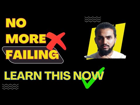 You are probably failing at life because of this - Lesson on Confidence