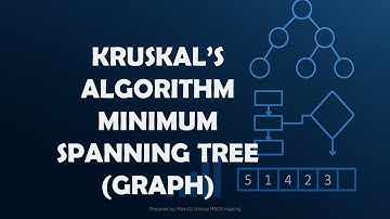 KRUSKAL’S ALGORITHM MINIMUM SPANNING TREE (GRAPH)