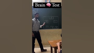Brain 🧠 Test #braingames #braintest #school #shortsvideo #shorts #shortsviral