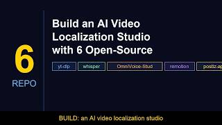 Build Media Pipeline with 6 Open-Source Repos