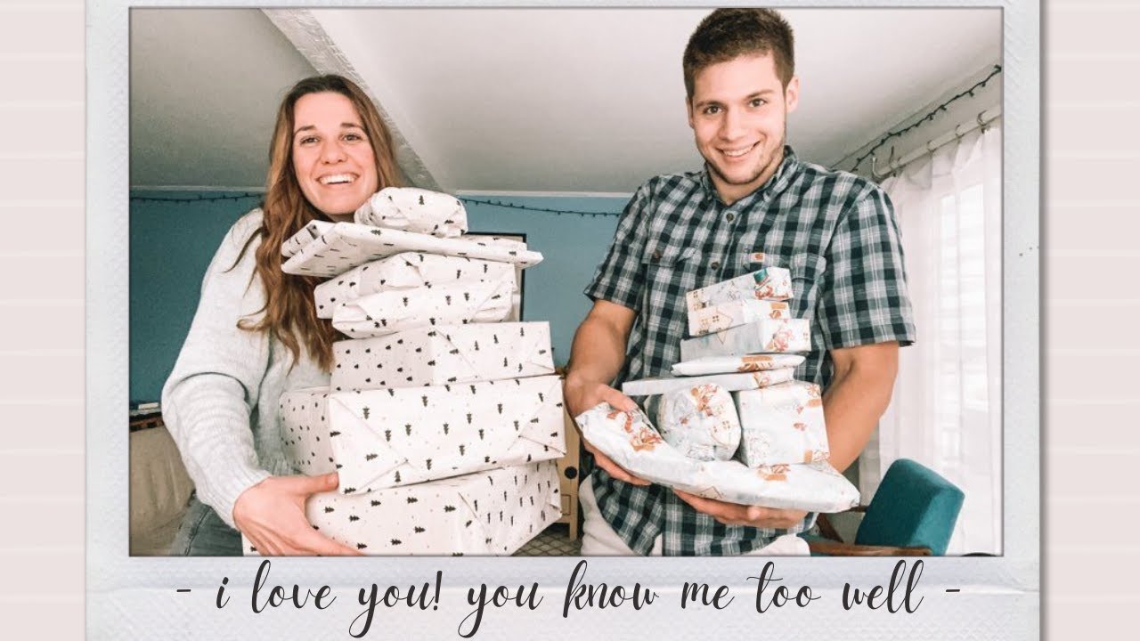 Couples Gift Exchange 2020 I Vlogmas Day 22 YouTube