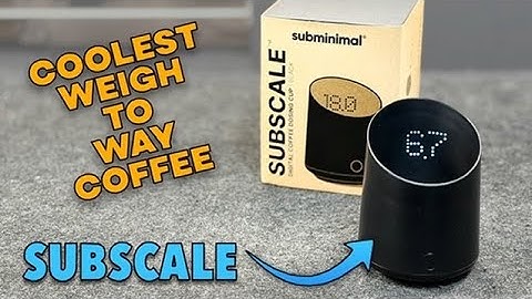 Subminimal Subscale - VERY cool way to weigh your way