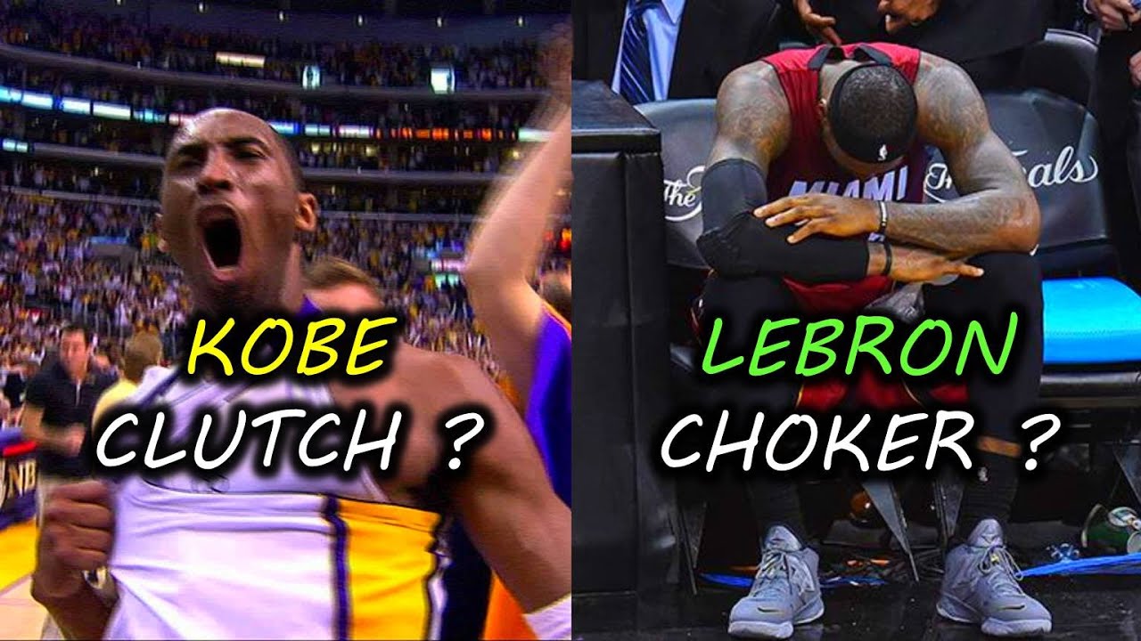 Clutch Comparison Kobe Bryant vs LeBron James YouTube