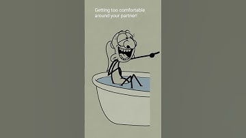 When you forget too comfortable around your partner! 2 (4k memes) #animation #memes #shorts