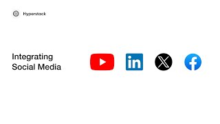 3. Integrating Social Media