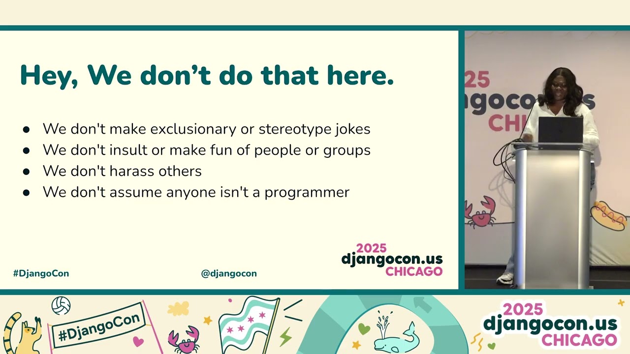 DjangoCon US 2025 - Opening Remarks (Day 3) with Keanya Phelps