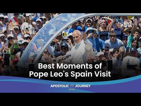 7 Days in Spain with Pope Leo XIV | Complete Highlights | Shalom World News