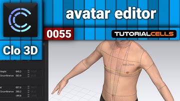 0055. avatar editor in clo3D