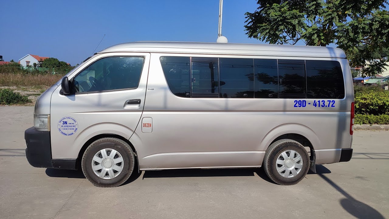 Bán Toyota hiace tải van 3 chỗđời 2008máy dầu Xe cũ Số sàn tại Hà Nội   otoxehoicom  Mua bán Ô tô Xe hơi Xe cũ