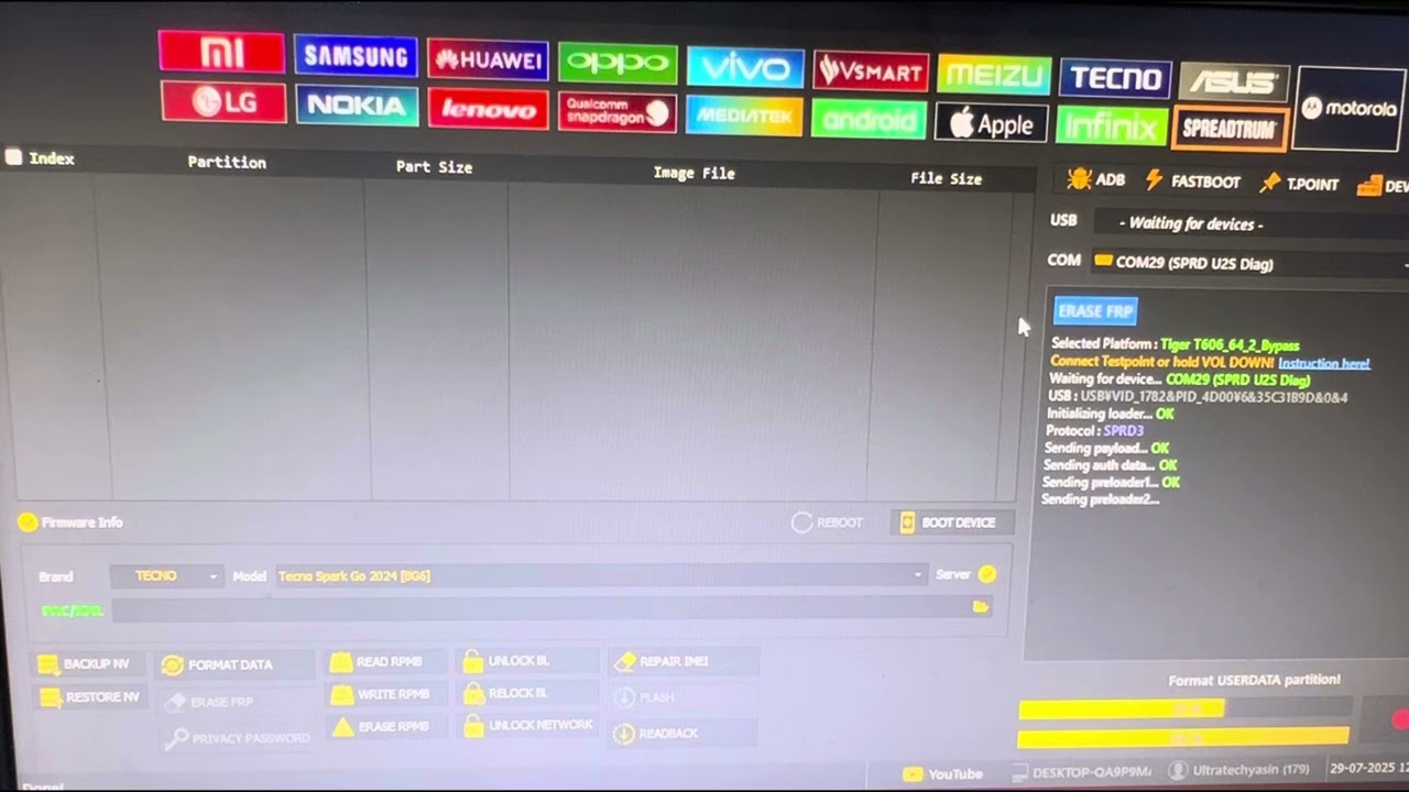 Tecno spark go 2024 frp unlocktool 