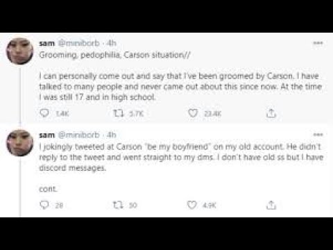 The Saddest Internet Drama Callmecarson Allegations Youtube