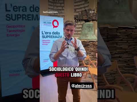 Video The italian dream | Alec Ross