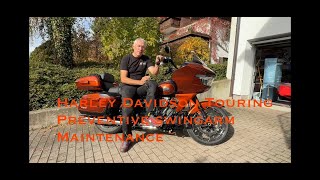 Harley Davidson Touring Preventive Swingarm Maintenance
