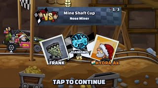 Boss Level Frank Vs Me For Diamond League In Hill Climb Racing 2 #hillclimbracing2 #bossfight screenshot 5