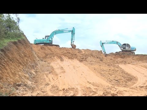 Video Kon Tum phát hiện doanh nghiệp san lấp mặt bằng trái... - youtube