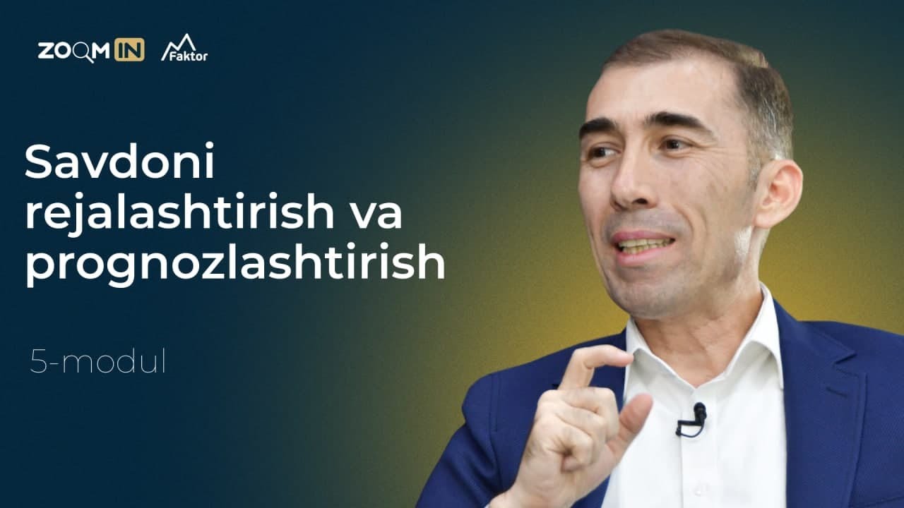 Savdoni rejalashtirish va prognozlashtirish