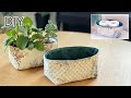 いろいろ使える布バスケット,How To Make Multipurpose Fabric Basket