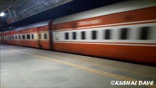 For the Last Time Train no.22476 with ICF coaches and First Run as Coimbatore Hisar AC Express