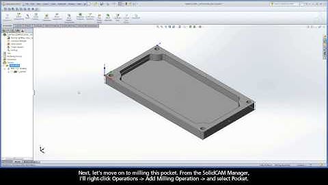 Intro to SolidCAM Milling