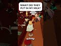 what did they put in my milk? 😭😭😭 #roblox #memes #robloxfunny