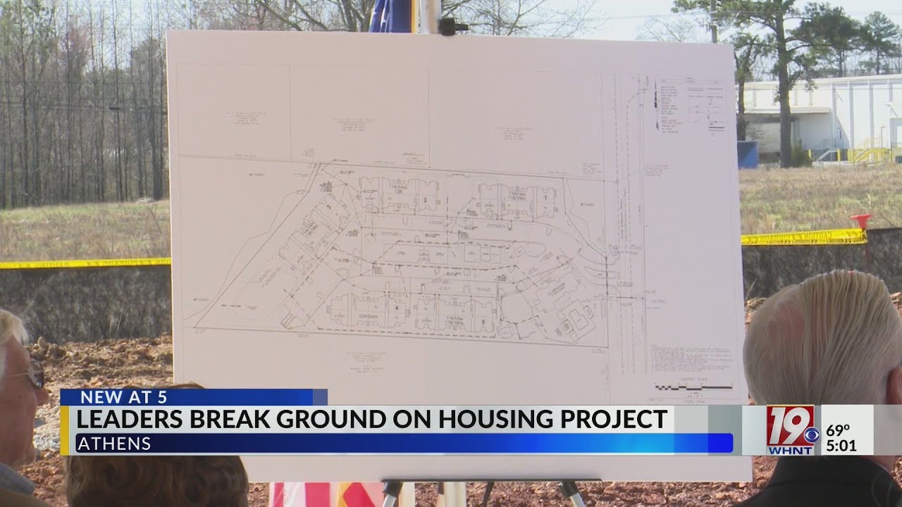 Leaders Break Ground On Housing Project | Feb. 20, 2026 | News 19 at 5 ...