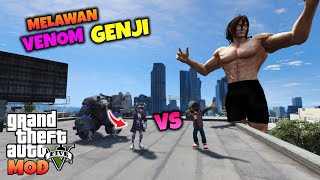 DINAR GENJI BERTARUNG SAMA VENOM GENJI - GTA 5 MOD ULTRAMAN UPIN IPIN