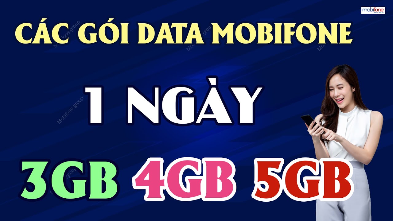 Các Gói Data Mobifone 1 Ngày - 3GB, 4GB, 5GB DATA - YouTube