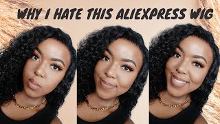 I got a lace wig from AliExpress and I hate it.......a honest review ft AliExpress Abby hair