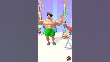 Muscle Rush - All Levels Gameplay Android, iOS ( Level 14 ) #Shorts