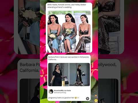 Video Bella Hadid, Kendall Jenner, and Hailey Bieber Turn a Wedding Into a Fashion Moment