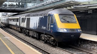 Trains at Haymarket (Scotland) Include Scotrail HSTs HST Measuring train and lots more 23/05/23